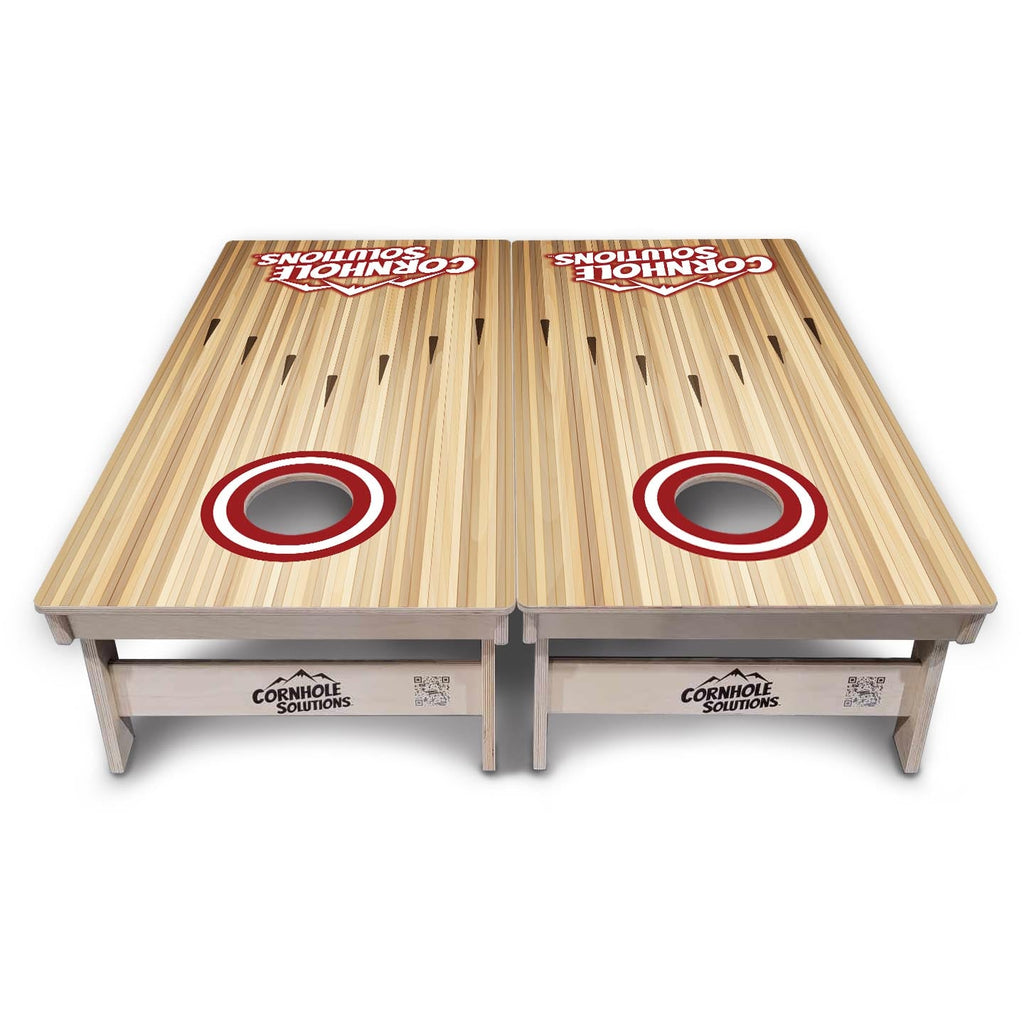 Bowling CS Logo Cornhole Boards - Professional Tournament Series