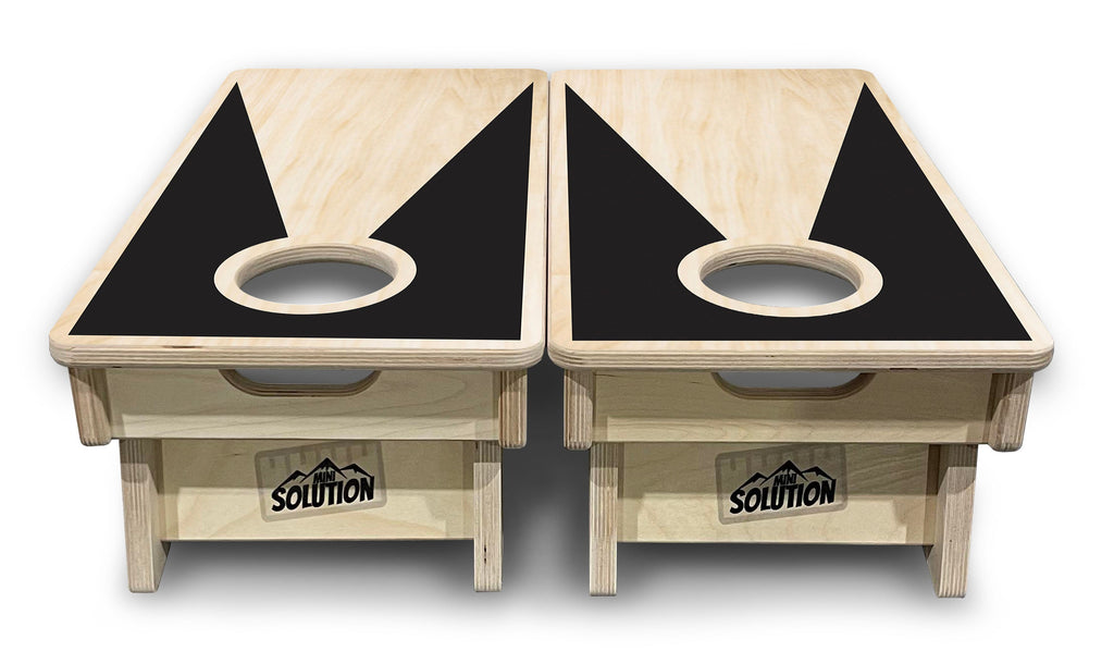 Natural Keyhole - Mini or Vacation Size Cornhole Boards