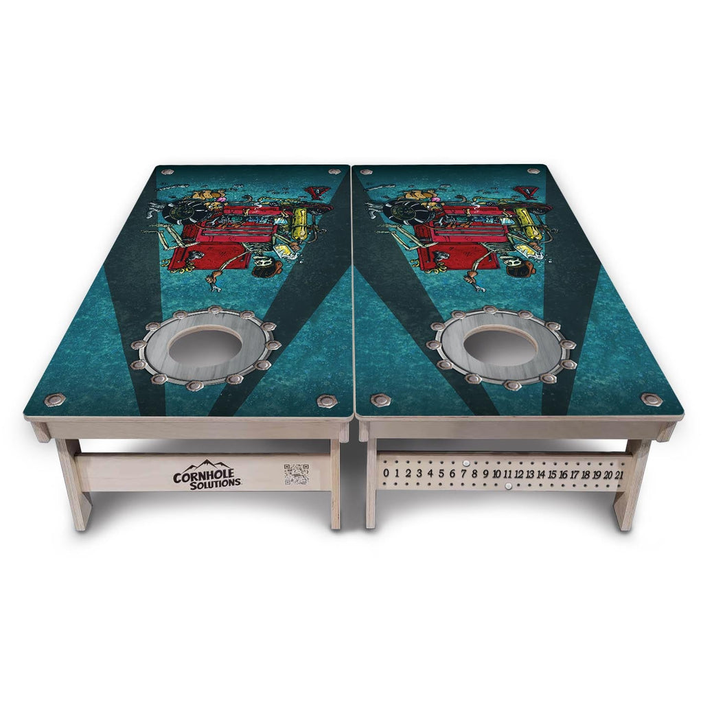 Artist Series Cornhole Boards - Professional Tournament Series - Garage Life