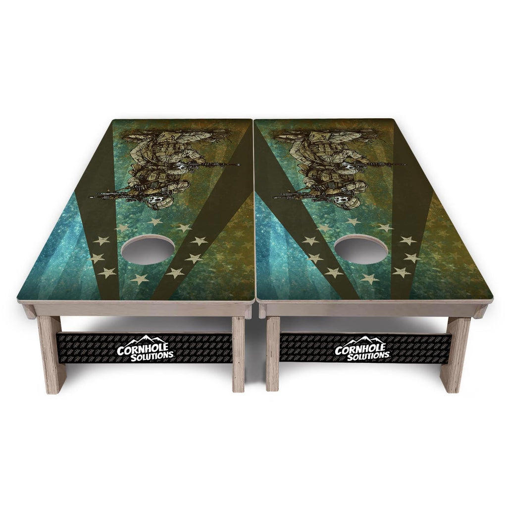 Artist Series Cornhole Boards - Professional Tournament Series - Got Your Six