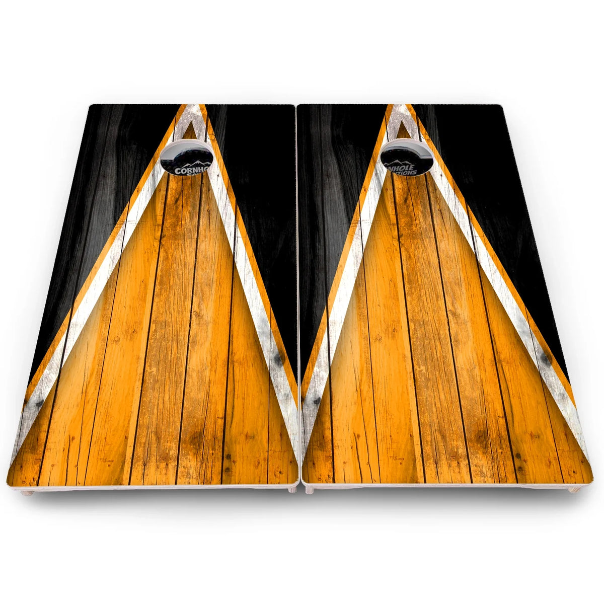 Team Color Triangle Cornhole Boards - Pro Solution Lite Series