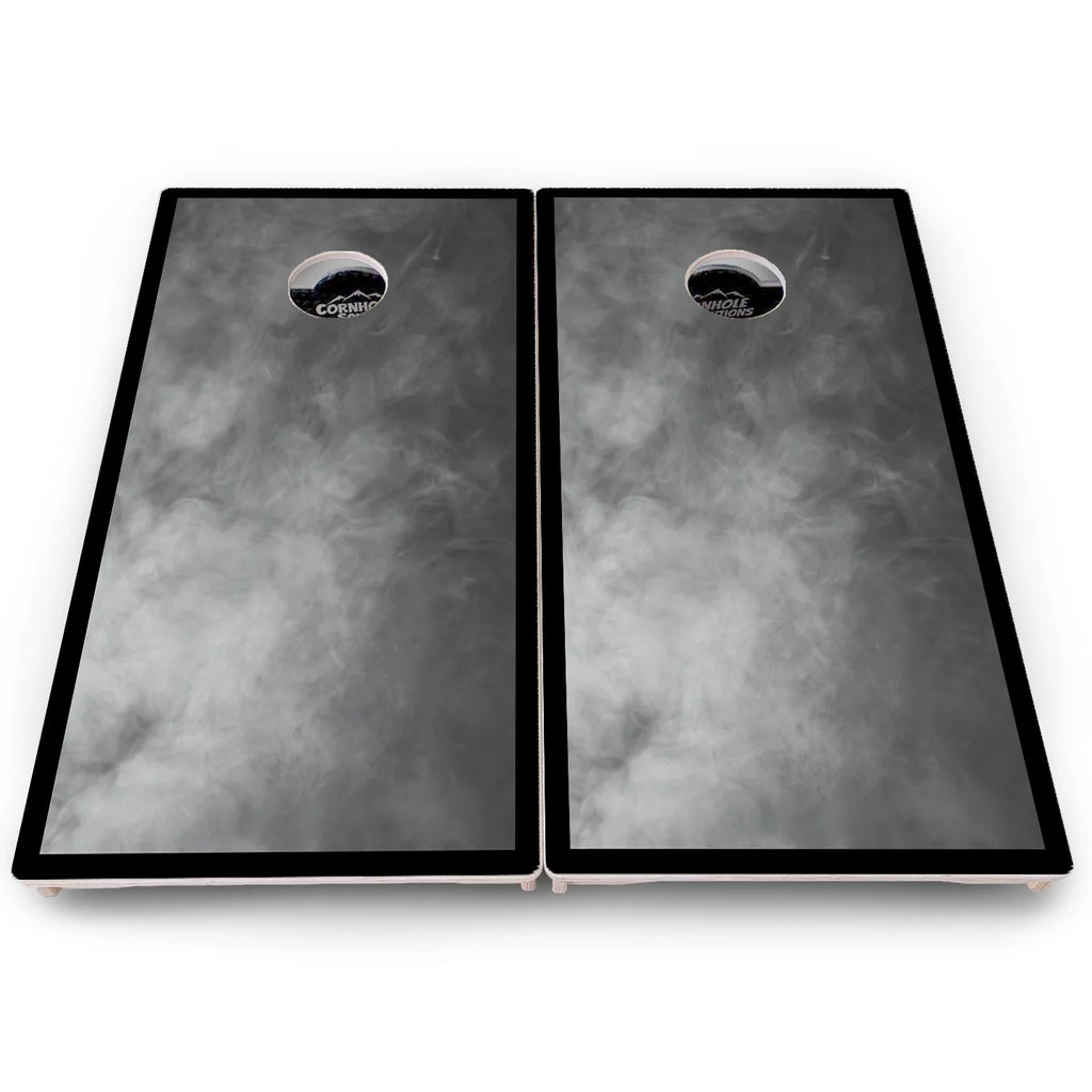 Smoke Triangle Cornhole Boards - Pro Solution Lite Series