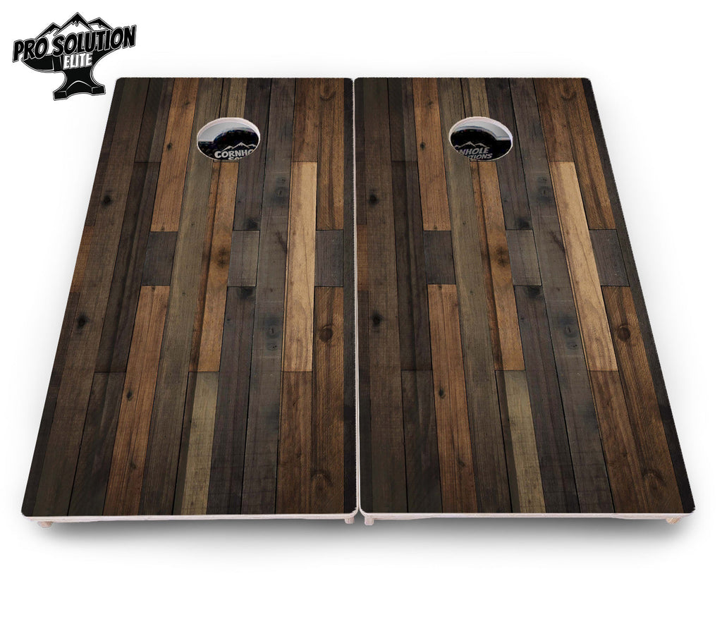 Wood Panels Cornhole Boards - Pro Solution Elite Series