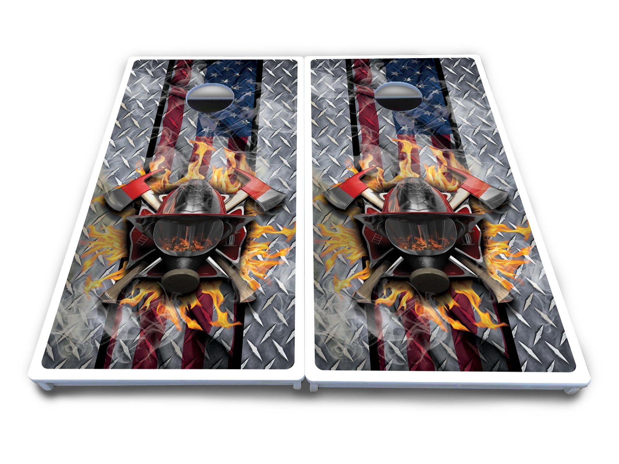 Firefighter Cornhole Boards - All Weather Series
