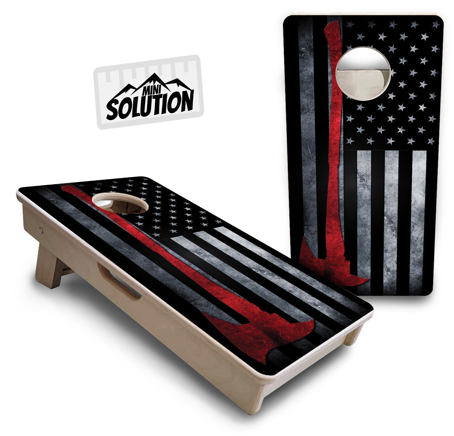 Axe Flag - Mini or Vacation Size Cornhole Boards