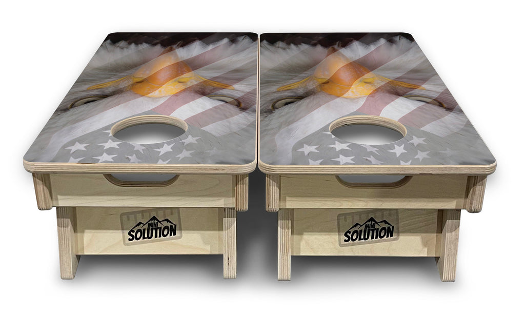 Freedom Eagle - Mini or Vacation Size Cornhole Boards