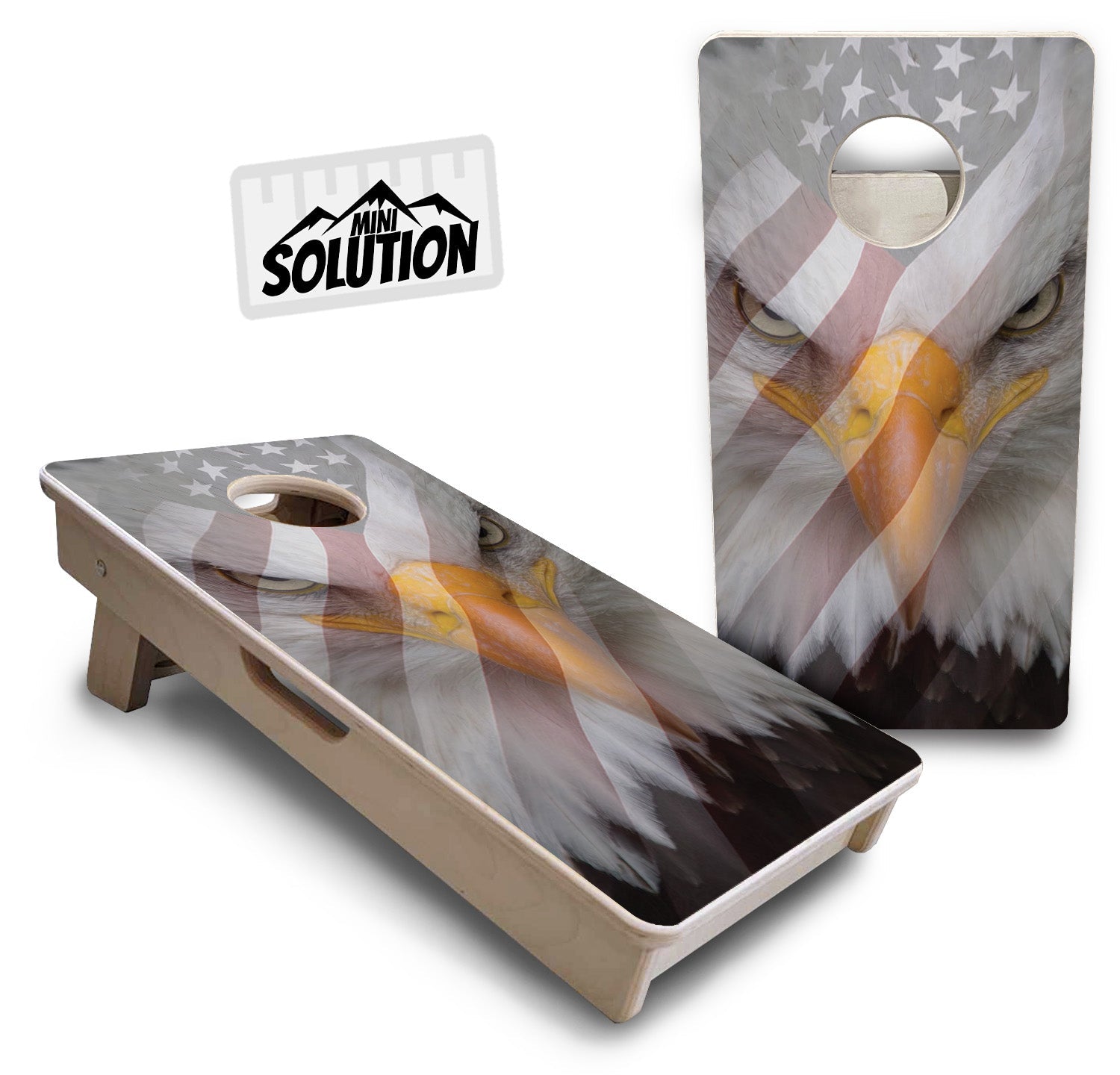 Freedom Eagle - Mini or Vacation Size Cornhole Boards