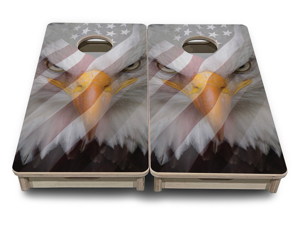 Freedom Eagle - Mini or Vacation Size Cornhole Boards