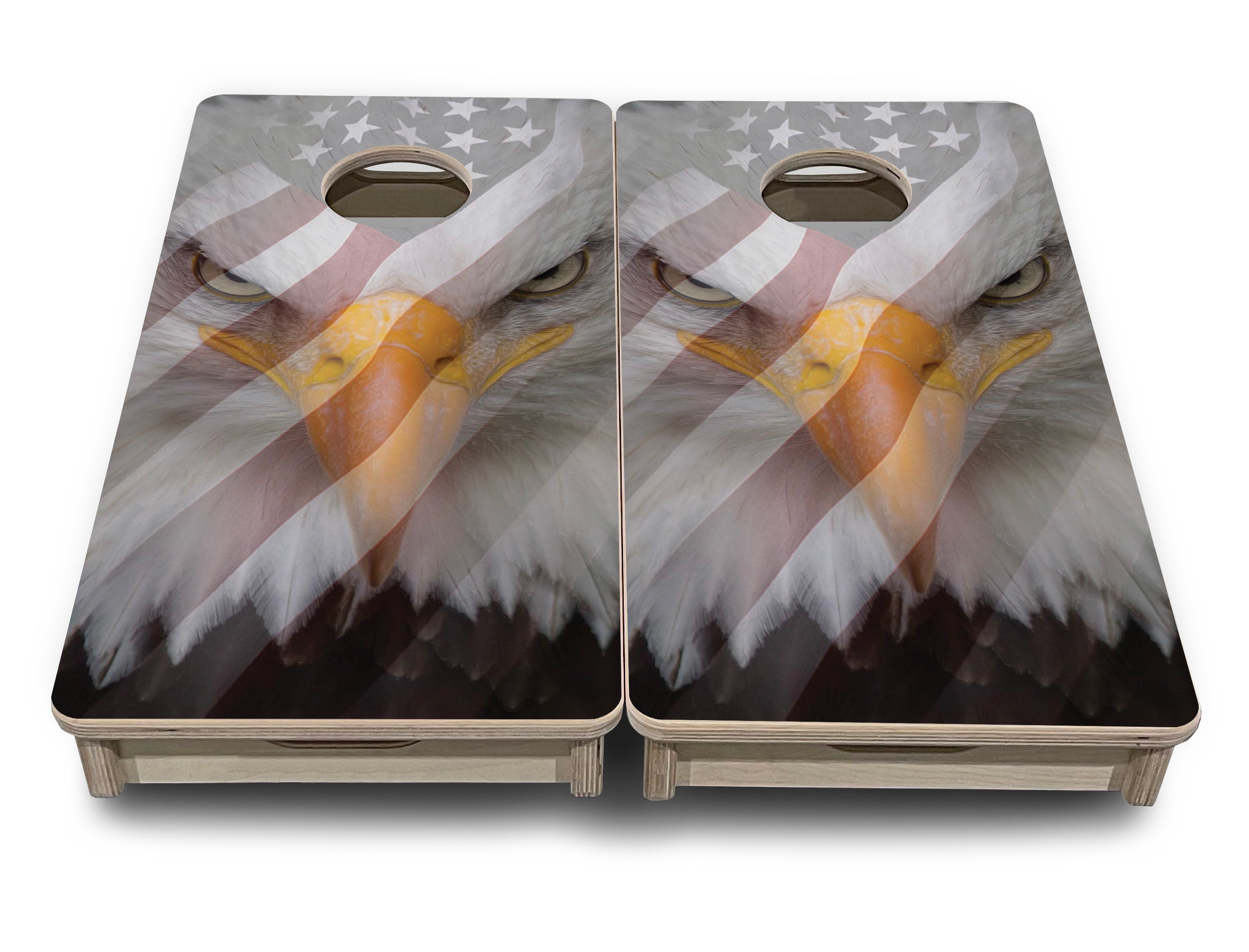 Freedom Eagle - Mini or Vacation Size Cornhole Boards