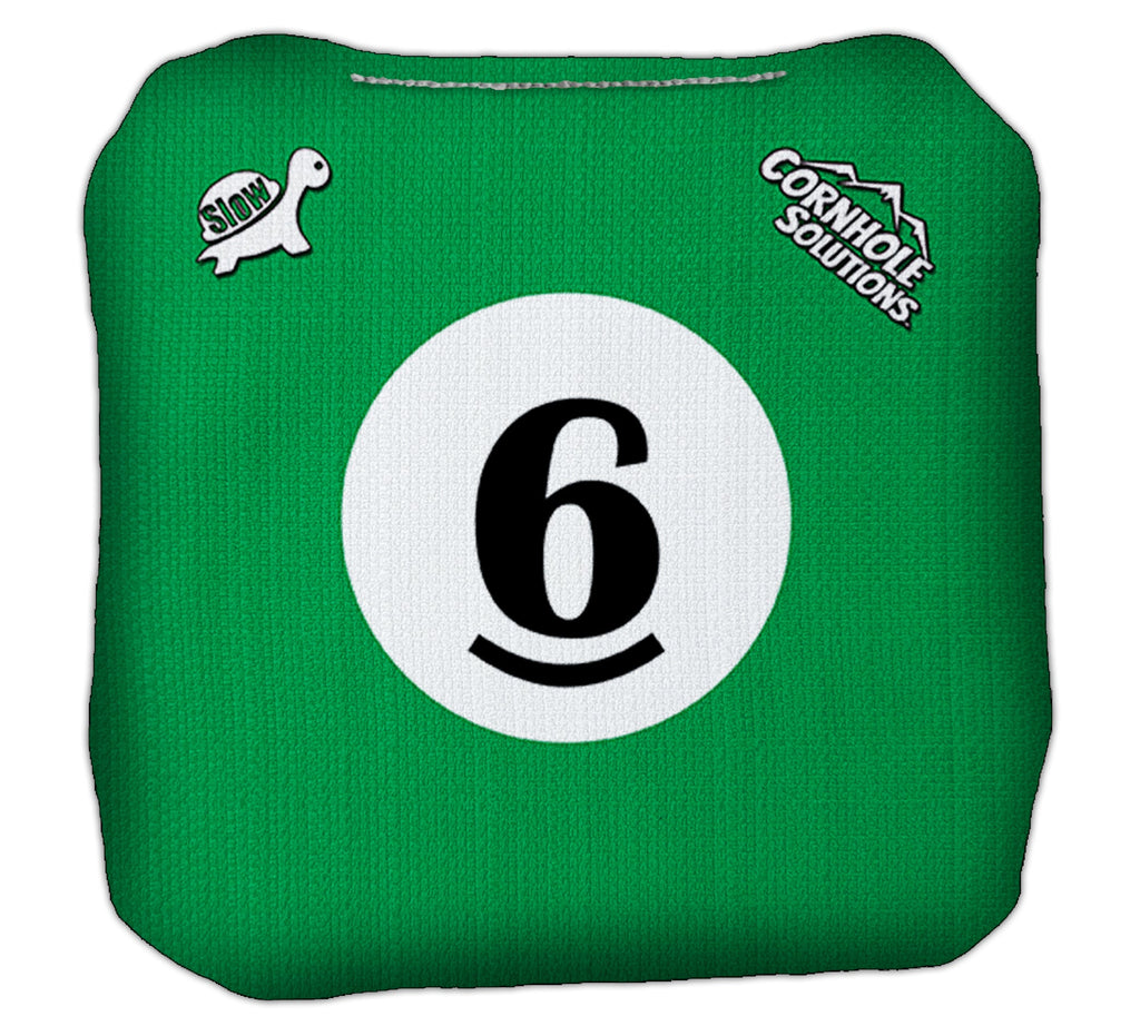 Pool Balls Rec Cornhole Bags – Set of 8