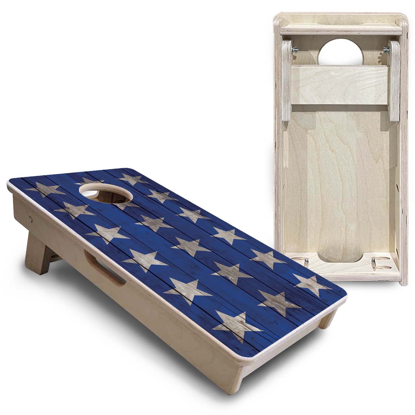 Large Stars & Stripes - Mini or Vacation Size Cornhole Boards