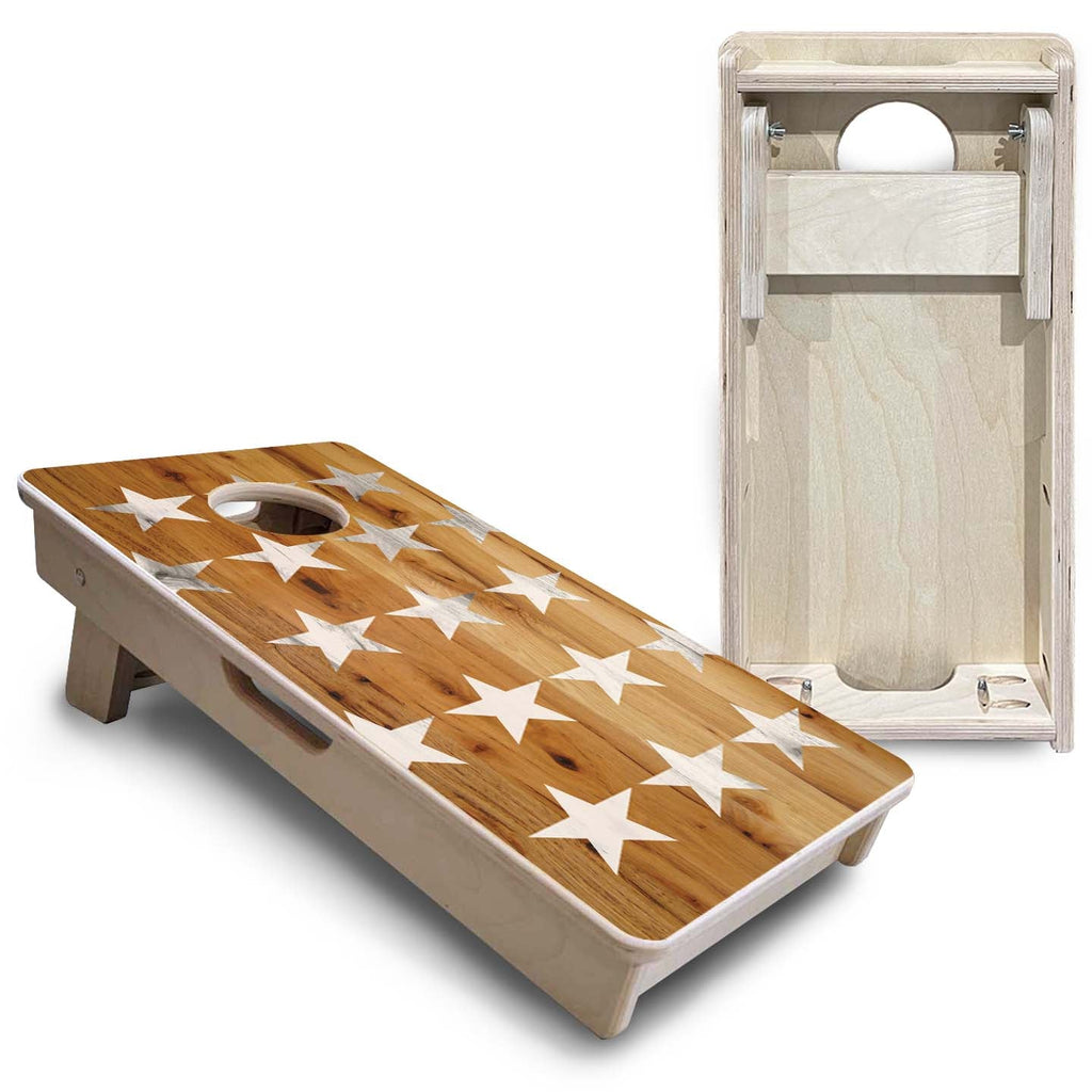 Large Stars & Stripes - Mini or Vacation Size Cornhole Boards