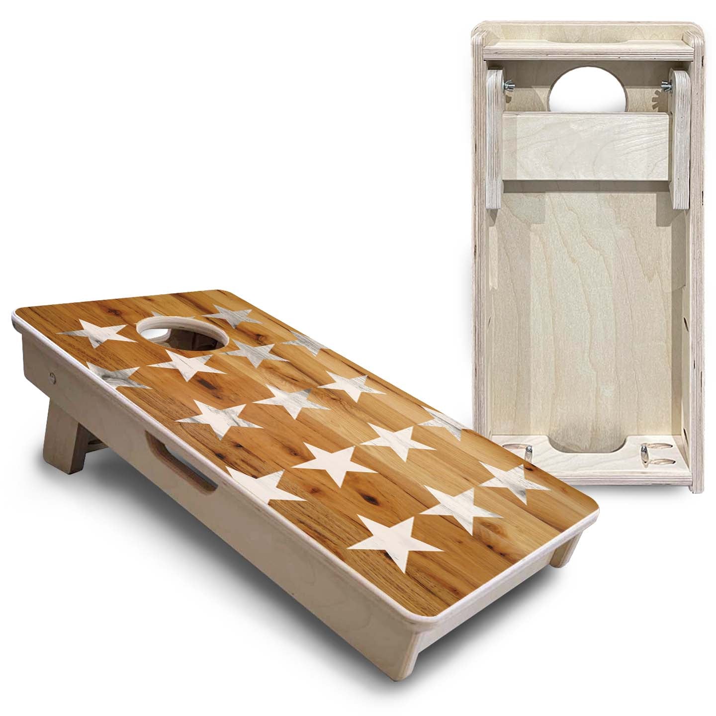 Large Stars & Stripes - Mini or Vacation Size Cornhole Boards