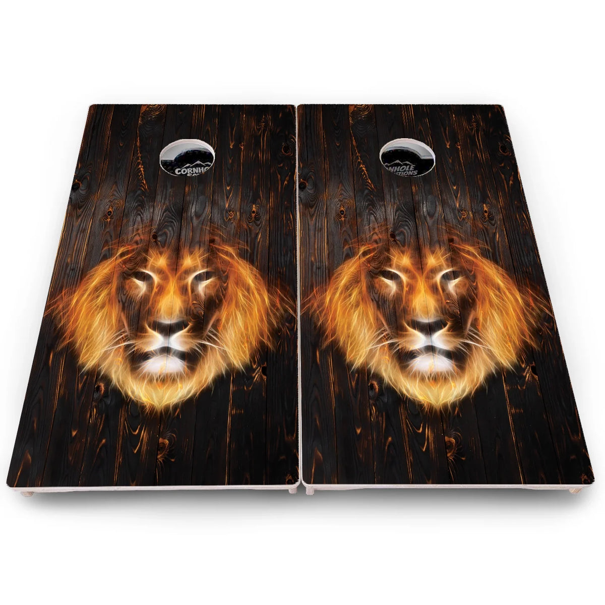 Wolf Howling Cornhole Boards - Pro Solution Lite Series