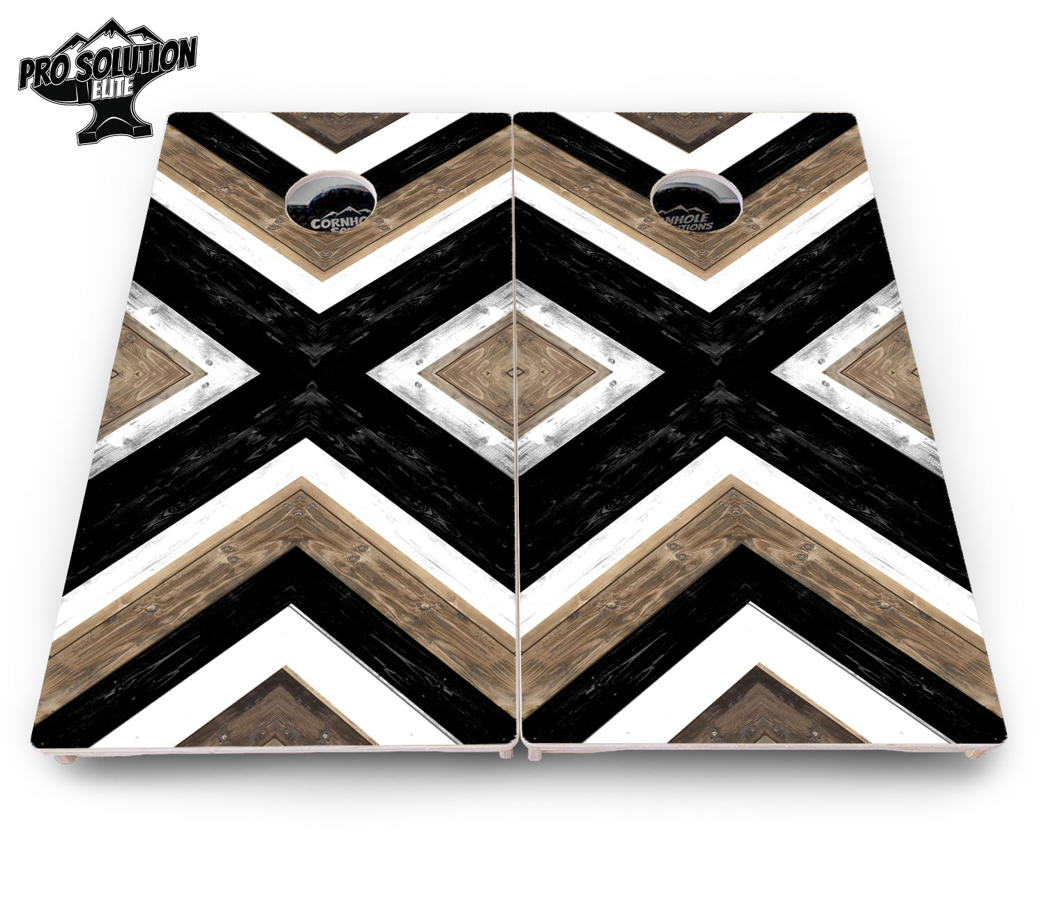 X Pattern Cornhole Boards - Pro Solution Elite Series