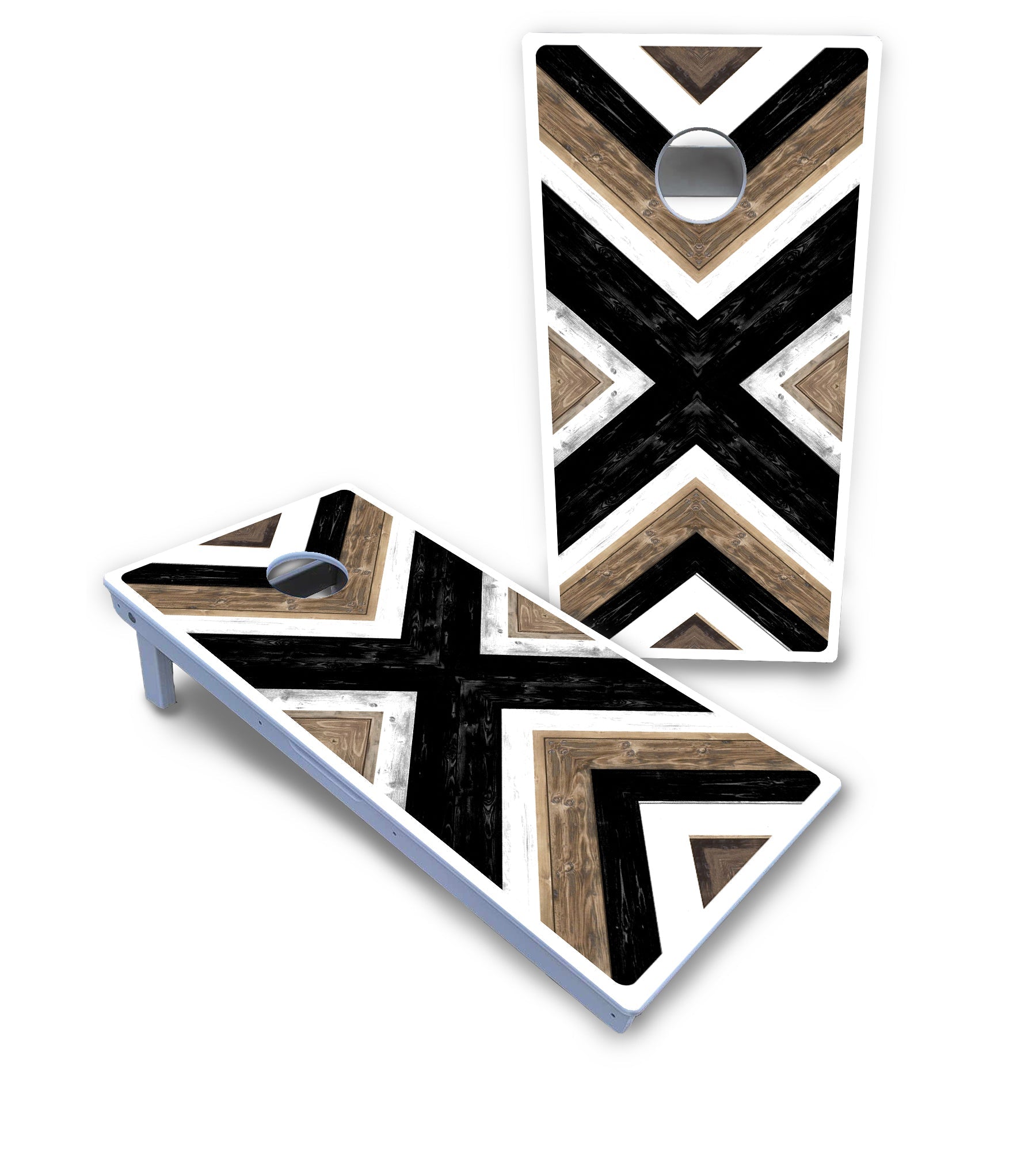 X Pattern Cornhole Boards - All Weather Series – Dude Cornhole