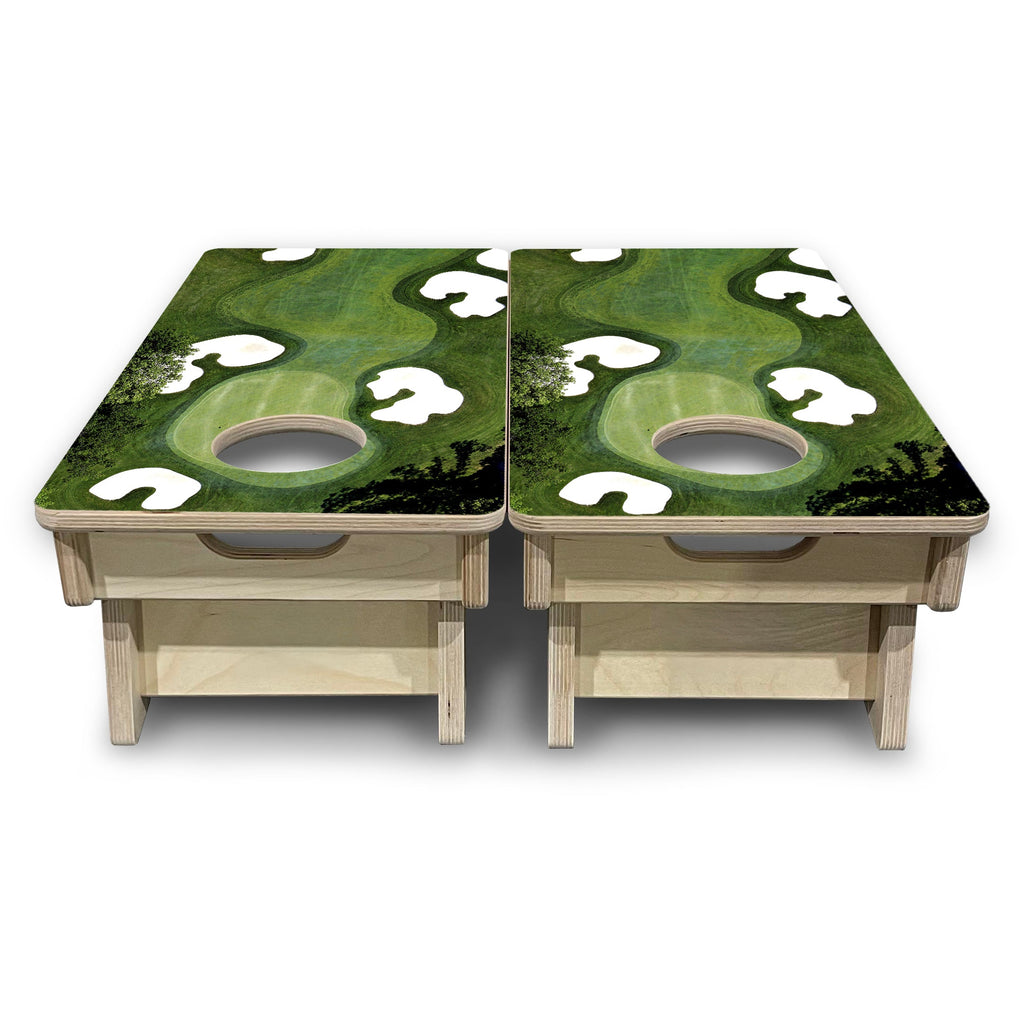 Golf Course - Mini or Vacation Size Cornhole Boards