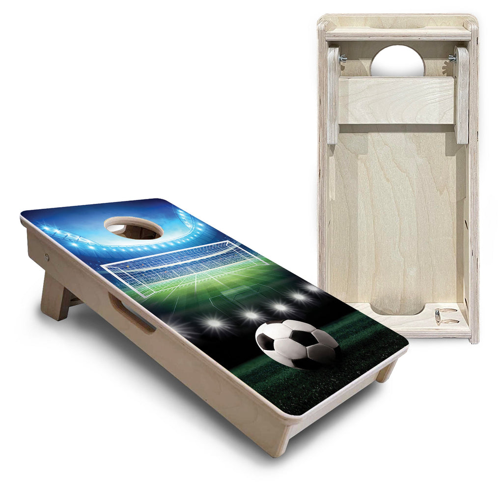 Soccer - Mini or Vacation Size Cornhole Boards