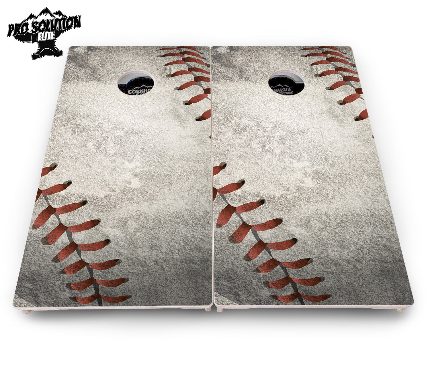 Worn Baseball & Glove Cornhole Boards - Pro Solution Elite Series