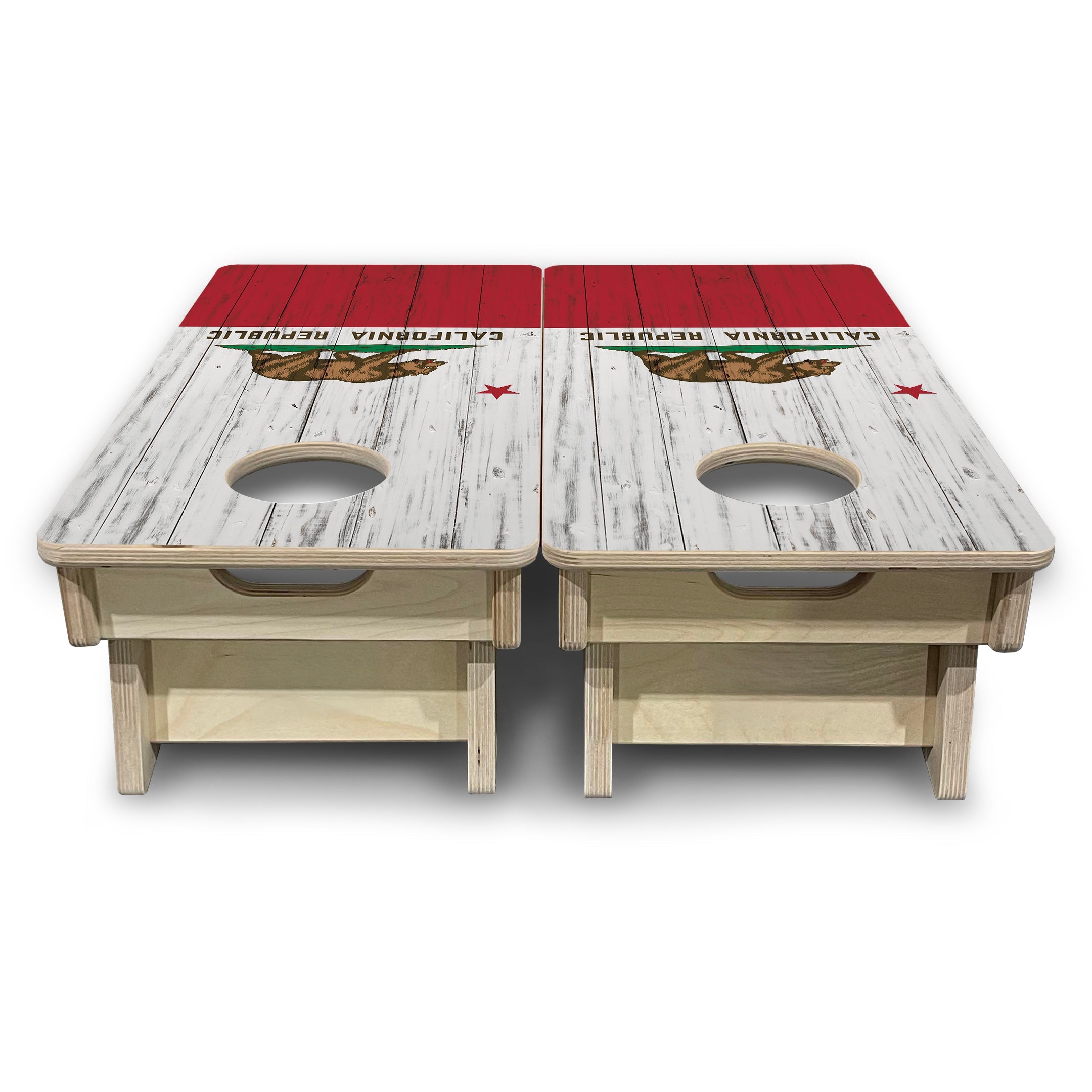 California Flag - Mini or Vacation Size Cornhole Boards