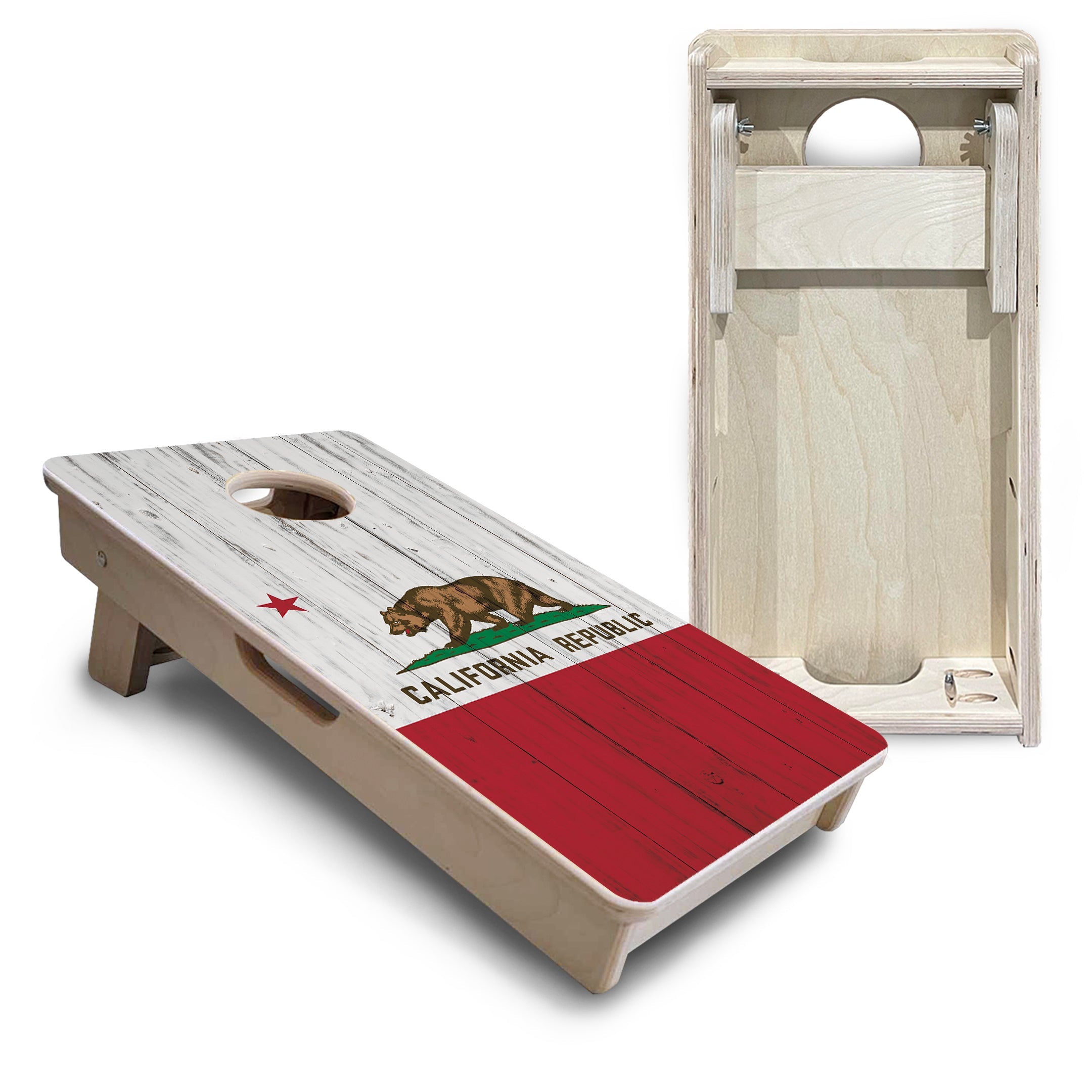 California Flag - Mini or Vacation Size Cornhole Boards