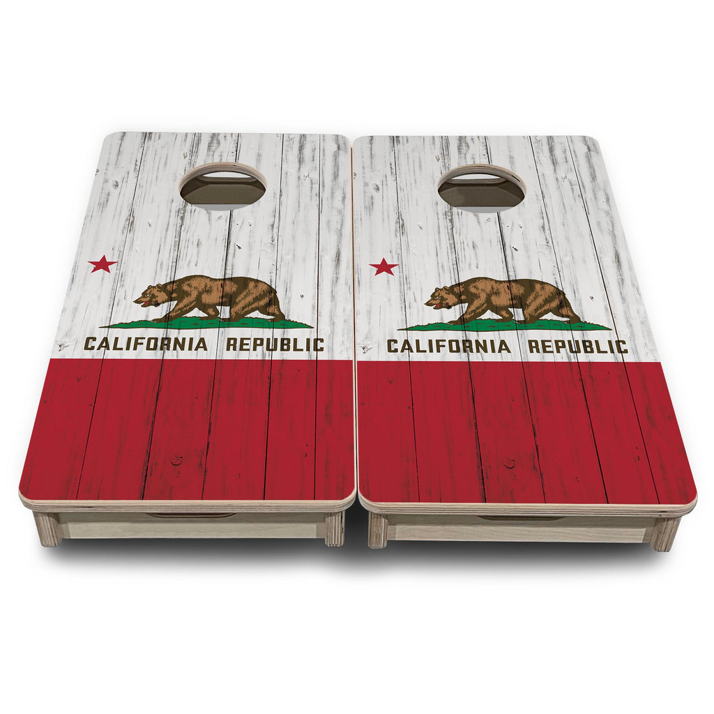 California Flag - Mini or Vacation Size Cornhole Boards