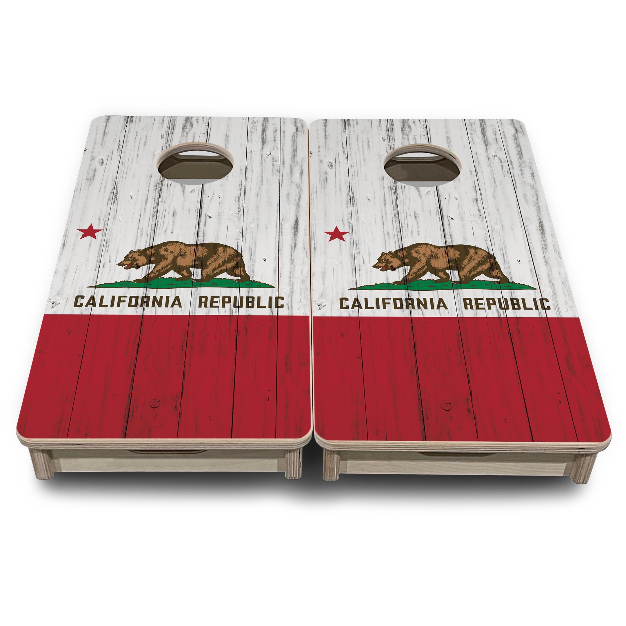 California Flag - Mini or Vacation Size Cornhole Boards