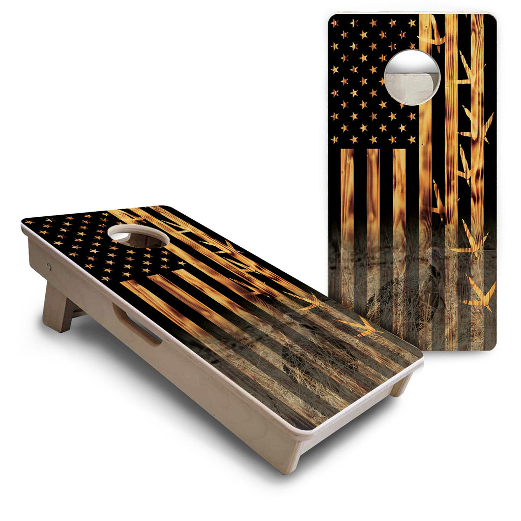 Hidden Turkey - Mini or Vacation Size Cornhole Boards