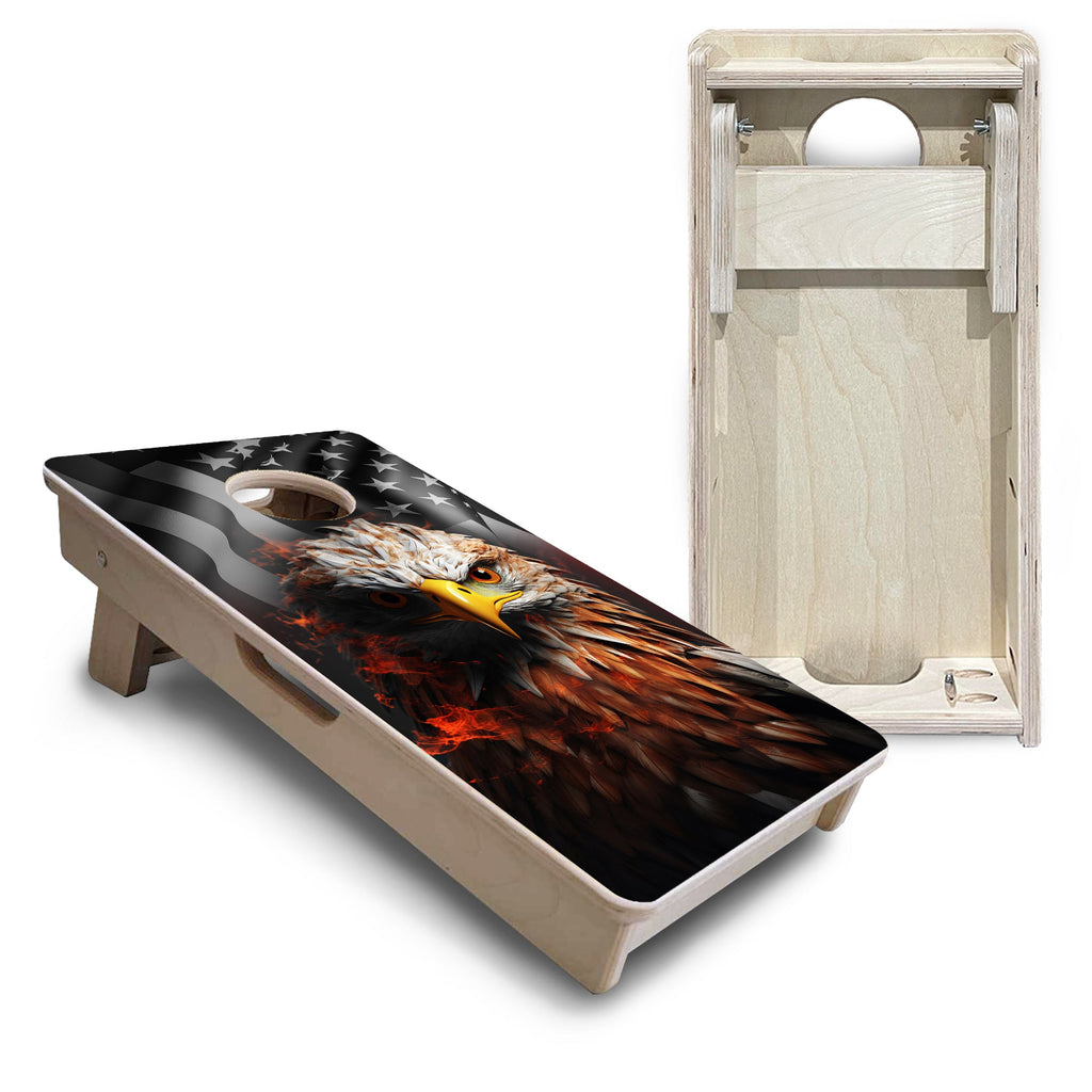 Fire Eagle - Mini or Vacation Size Cornhole Boards