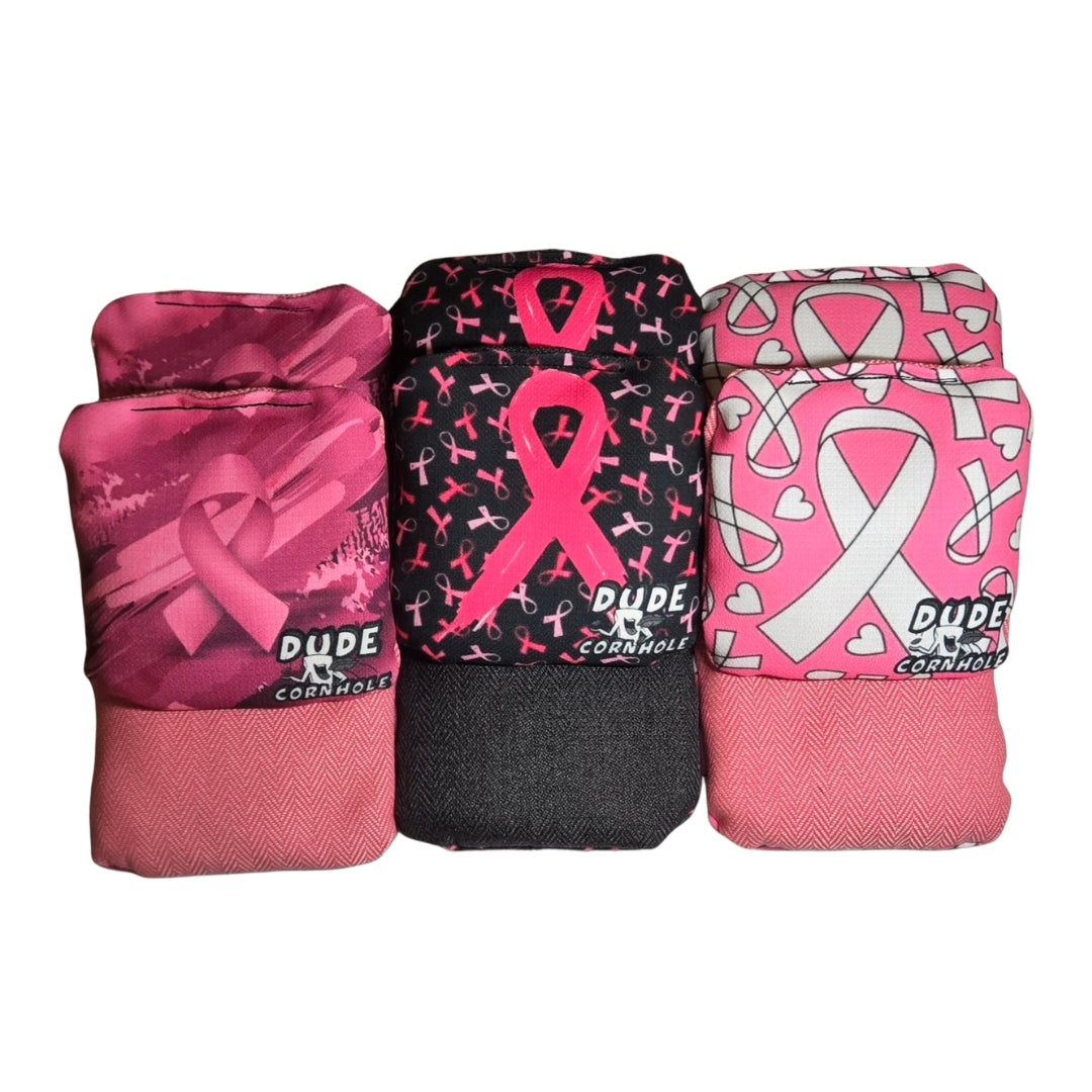 Breast Cancer Awareness - B.R.E Cornhole Bags (Set of 4)
