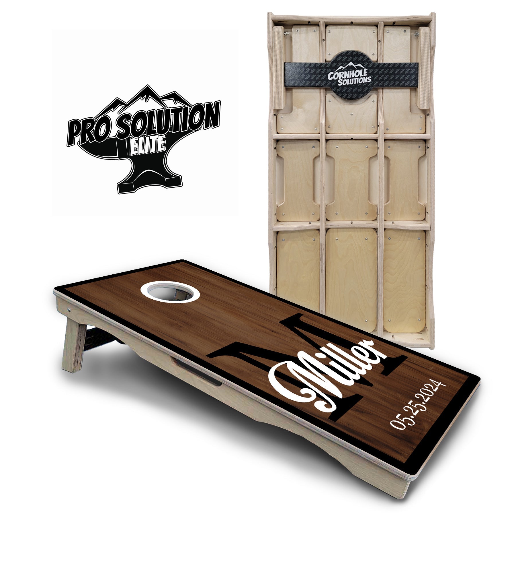 Wedding Letter Name Cornhole Boards - Pro Solution Elite Series