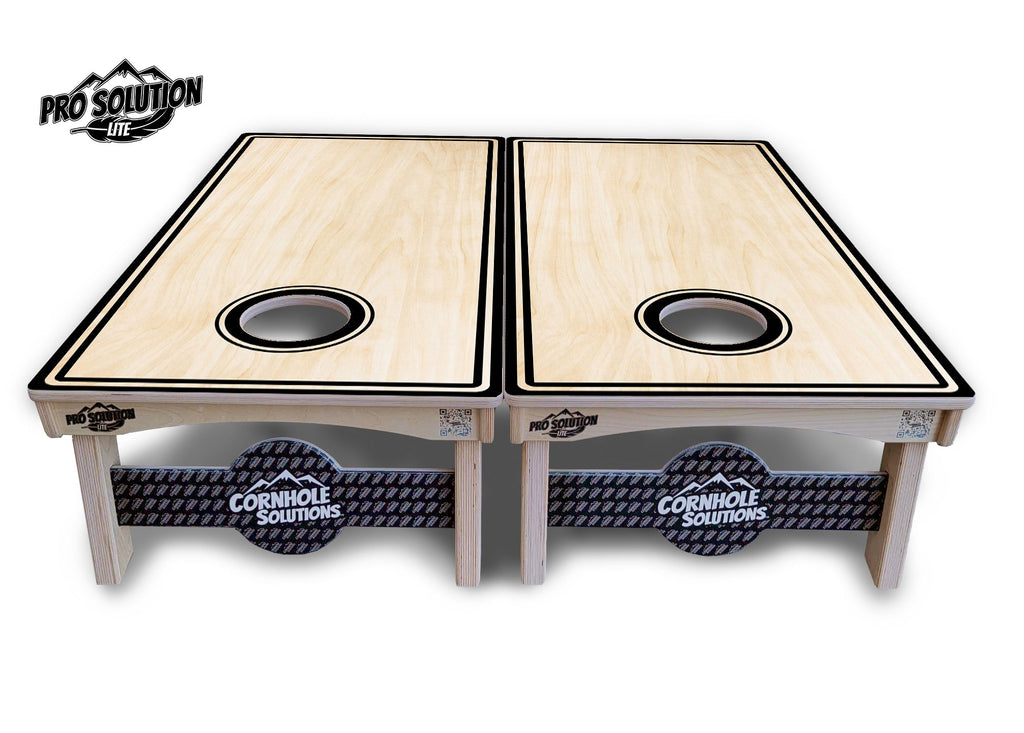 Pinstripe Cornhole Boards - Pro Solution Lite Series