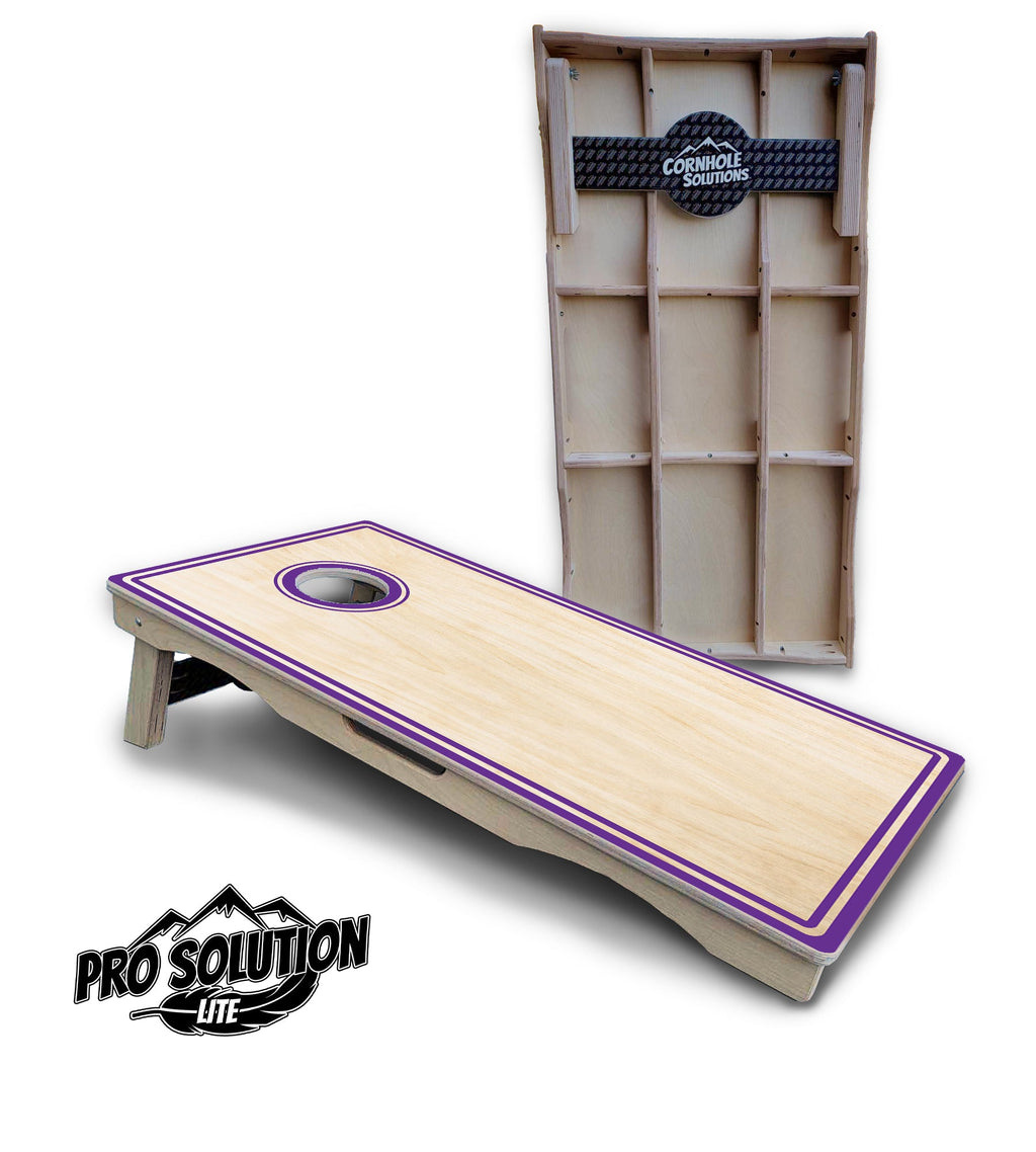 Pinstripe Cornhole Boards - Pro Solution Lite Series