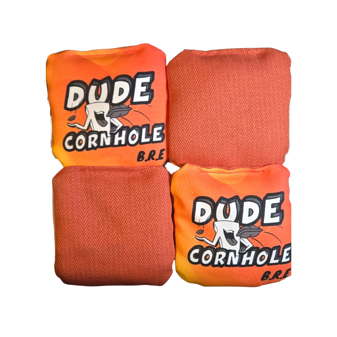 Orange - B.R.E Cornhole Bags (Set of 4)
