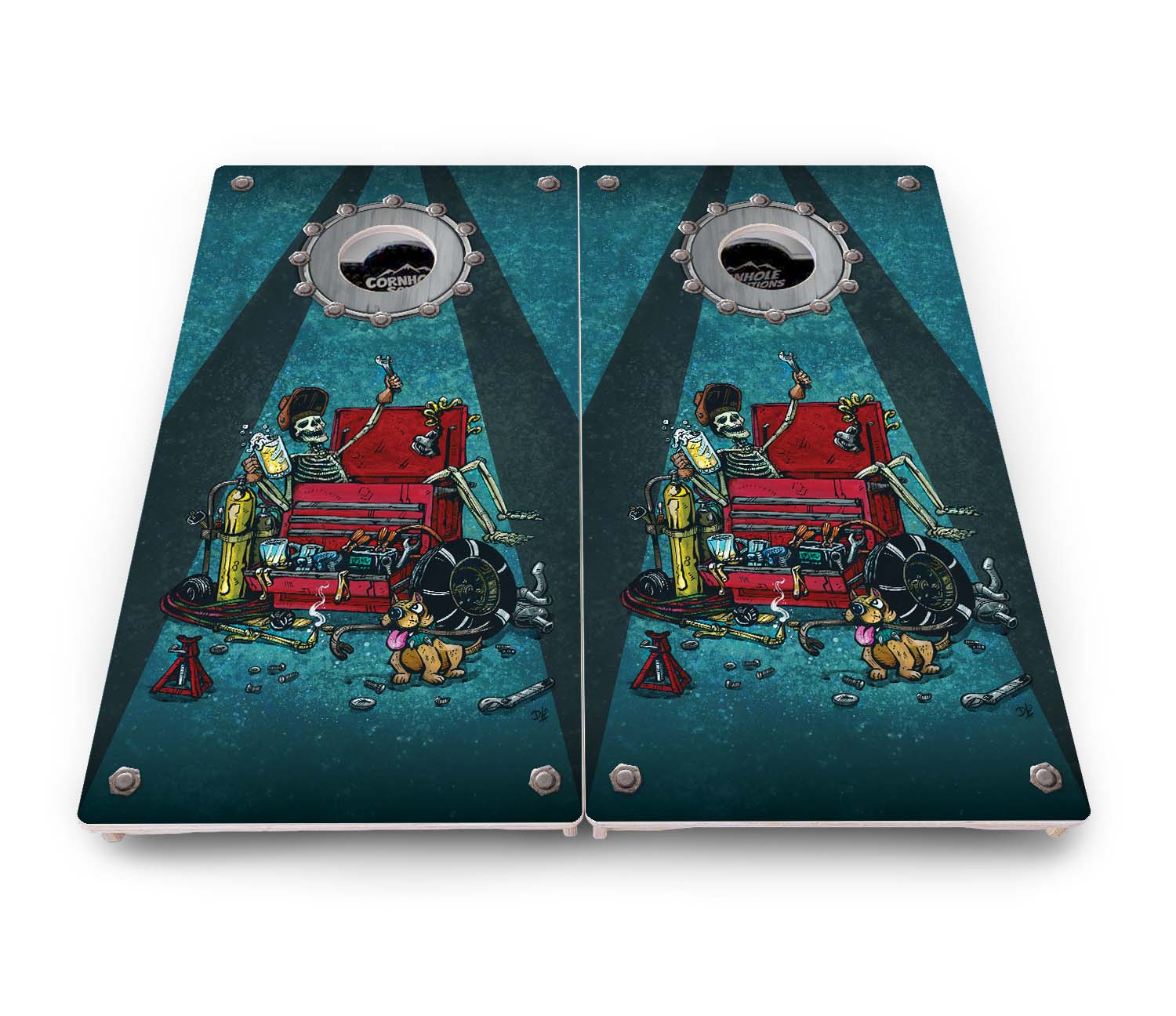 Artist Series Cornhole Boards - Pro Solution Lite Series