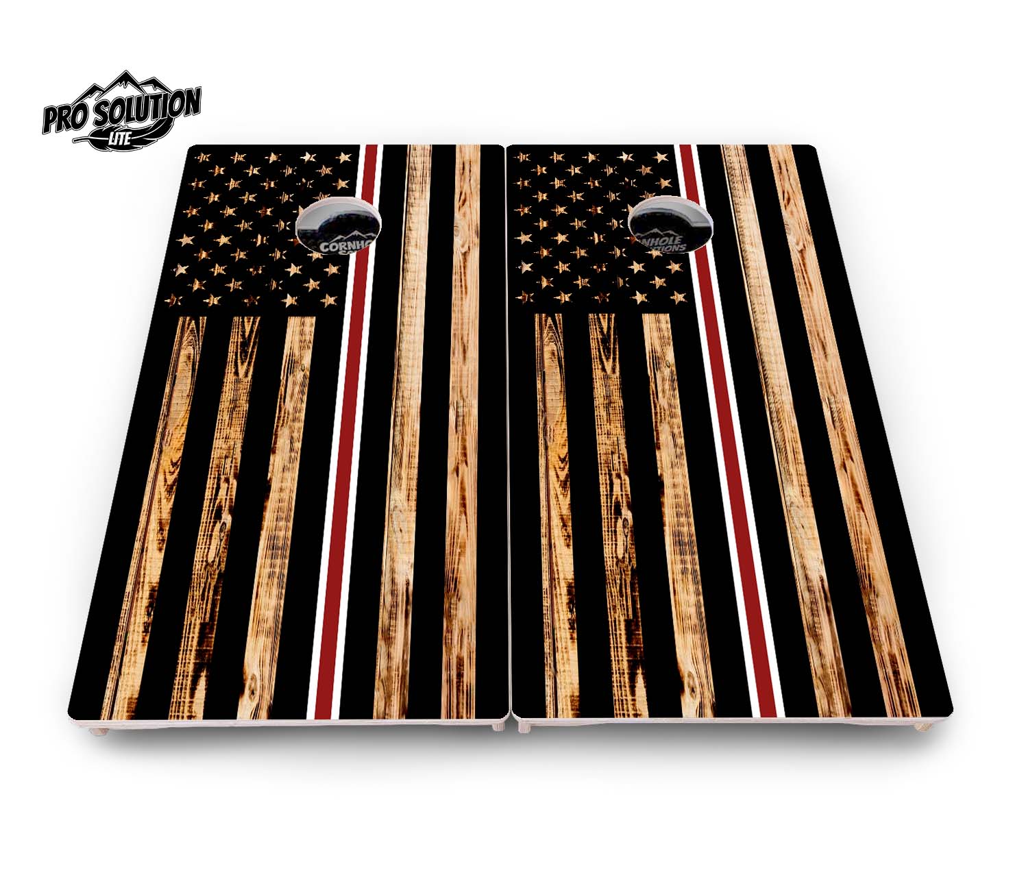 Nurse Thin Line Flag Cornhole Boards - Pro Solution Lite Series
