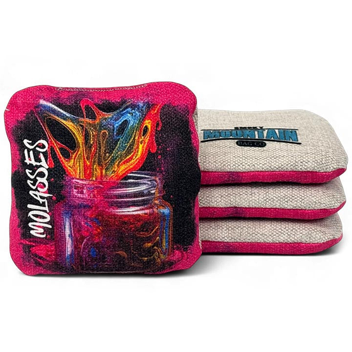 Smoky Mountain Bag Co – Professional Cornhole Bags (Set of 4) Molasses