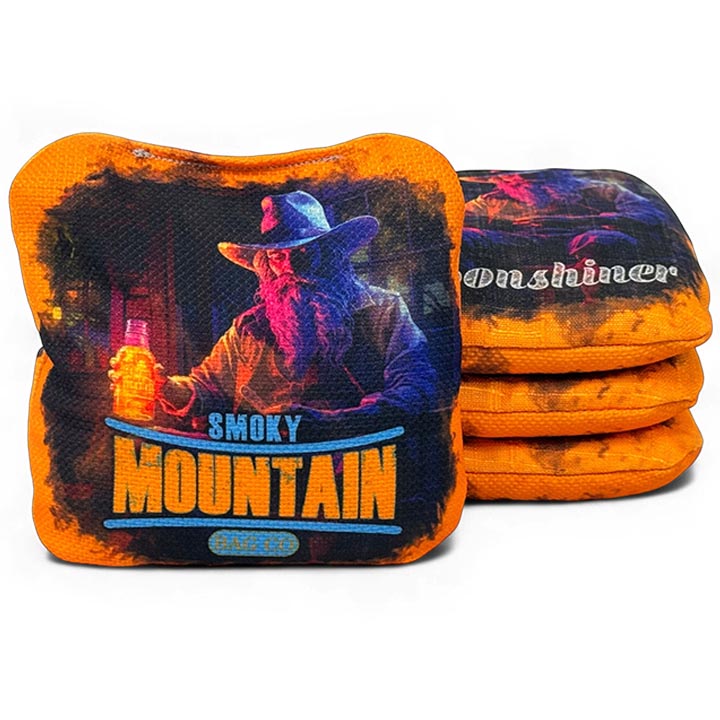 Smoky Mountain Bag Co – Professional Cornhole Bags (Set of 4) Moonshiner