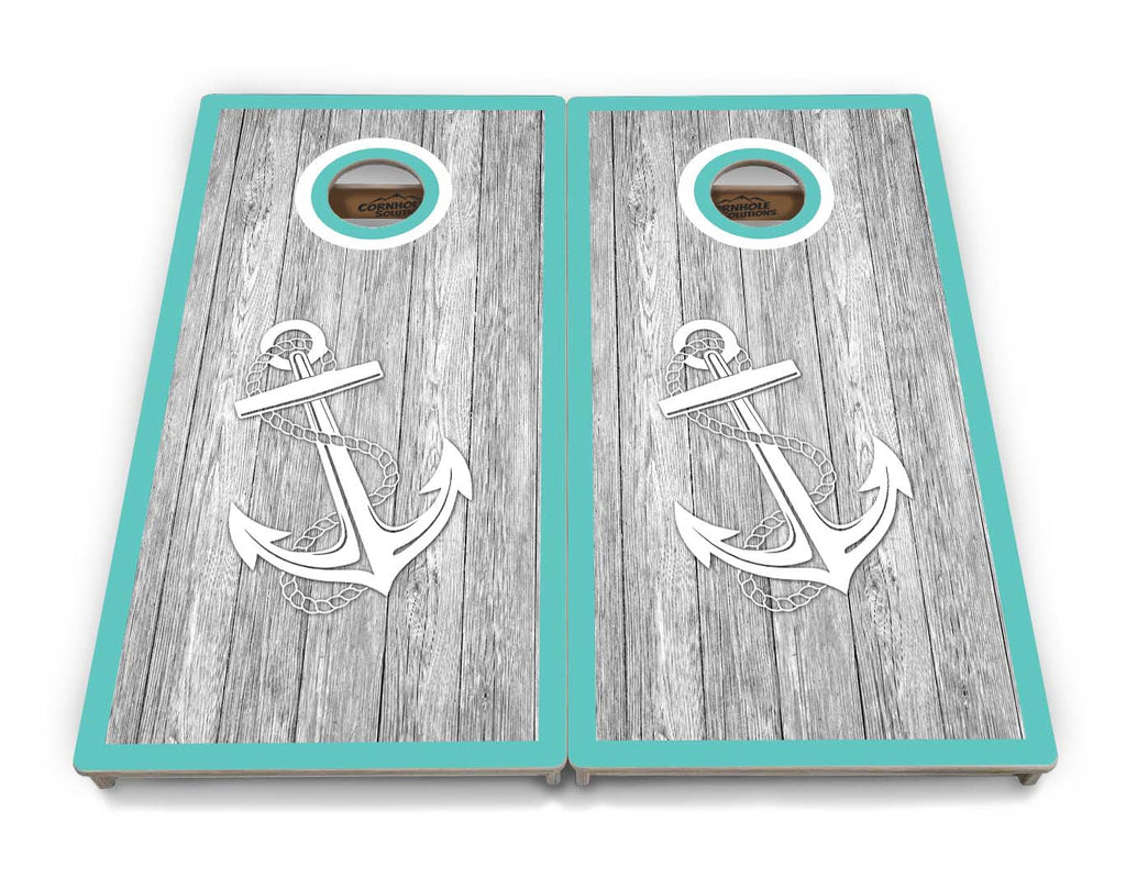 Anchor & Compass Cornhole Boards - Professional Tournament Series