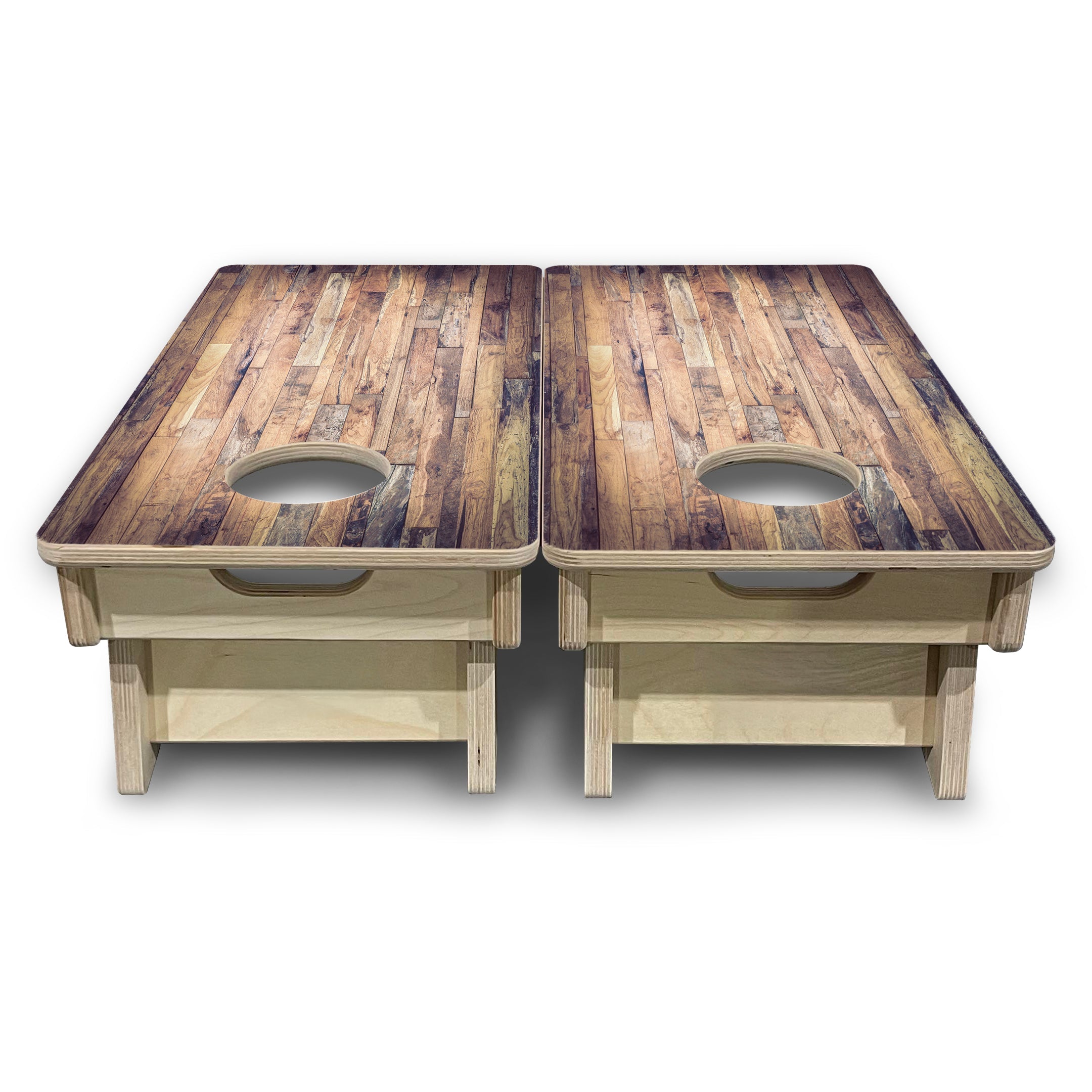 Barnwood Planks - Mini or Vacation Sized Cornhole Boards