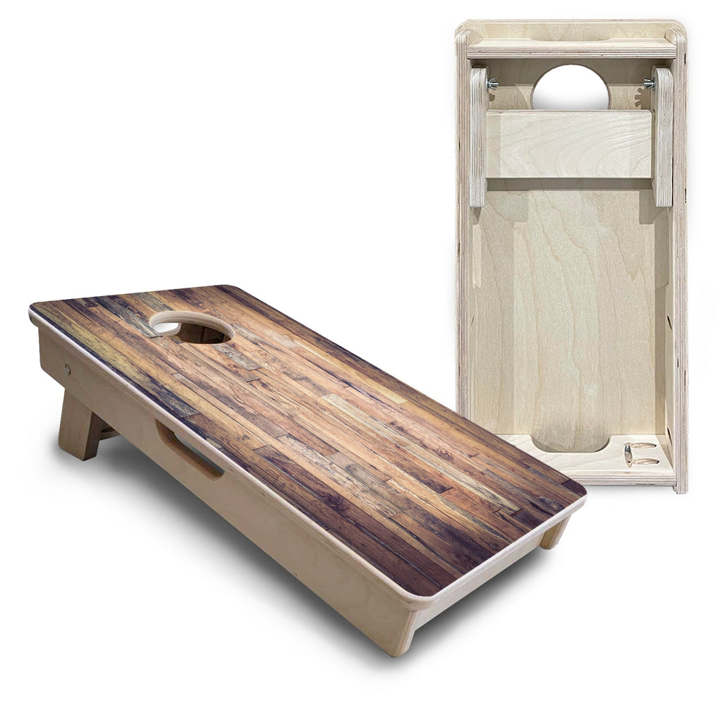 Barnwood Planks - Mini or Vacation Sized Cornhole Boards