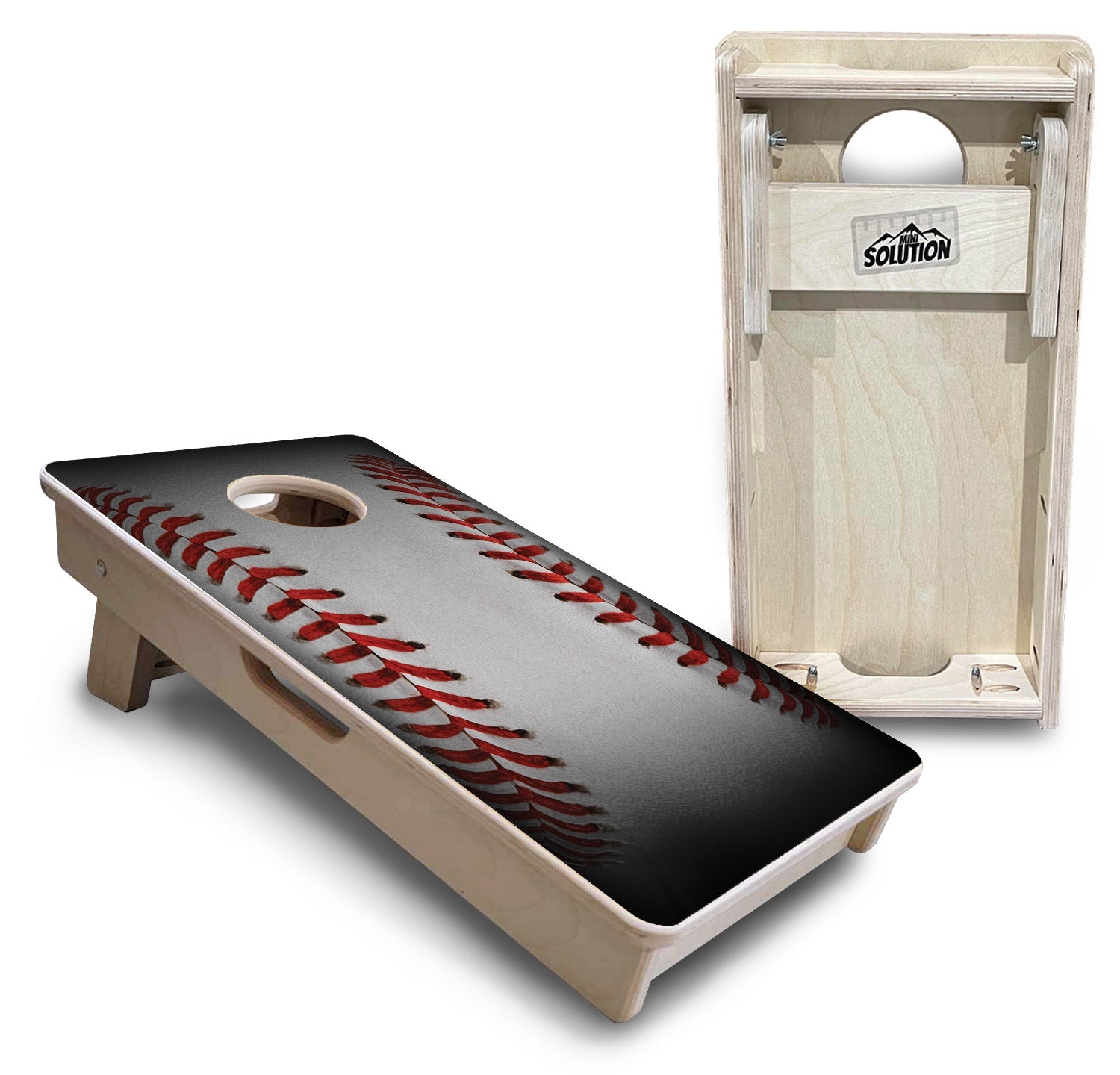 Baseball - Mini or Vacation Size Cornhole Boards