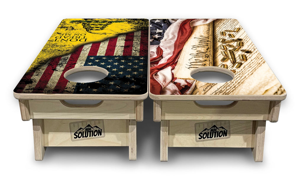 DTOM & WTP - Mini or Vacation Size Cornhole Boards