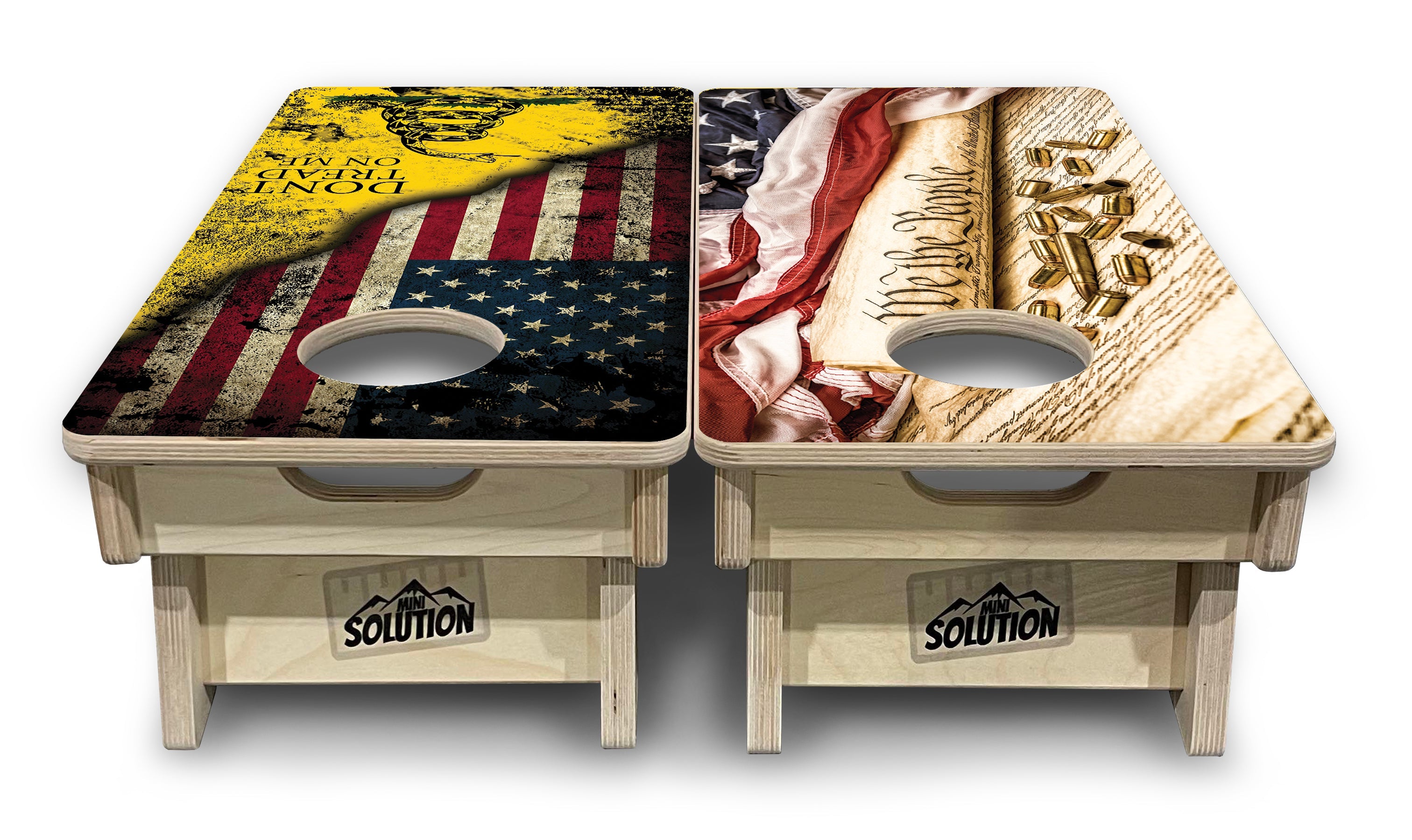 DTOM & WTP - Mini or Vacation Size Cornhole Boards