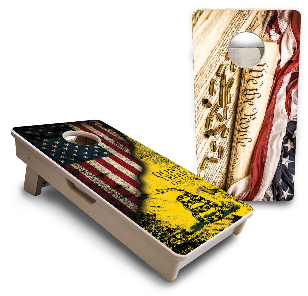 DTOM & WTP - Mini or Vacation Size Cornhole Boards