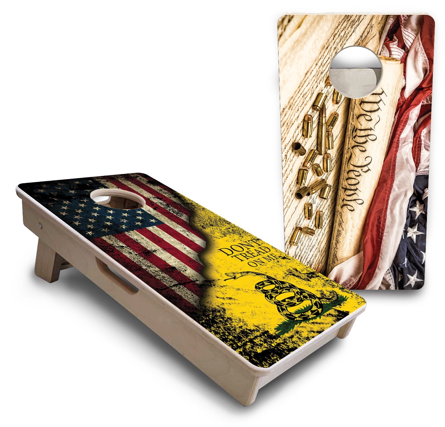 DTOM & WTP - Mini or Vacation Size Cornhole Boards