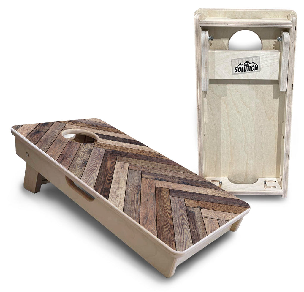 Herringbone - Mini or Vacation Size Cornhole Boards