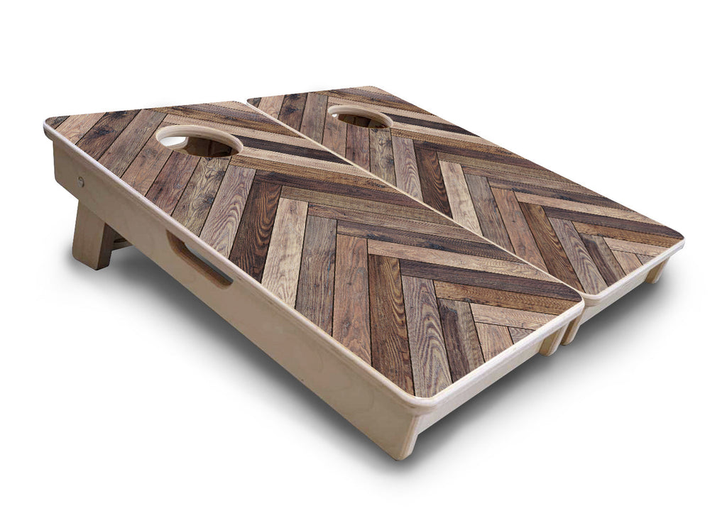 Herringbone - Mini or Vacation Size Cornhole Boards
