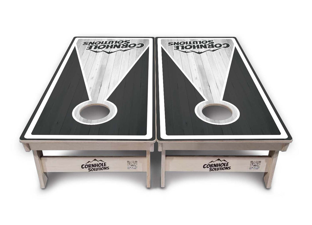 Keyhole CS Logo Cornhole Boards - Professional Tournament Series