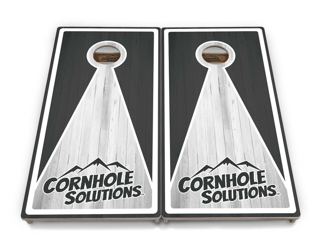 Keyhole CS Logo Cornhole Boards - Professional Tournament Series